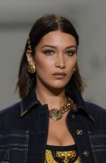 BELLA HADID at Versace Fashion Show at Milan 09/22/2017