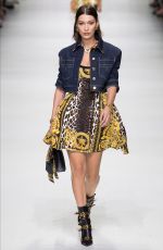 BELLA HADID at Versace Fashion Show at Milan 09/22/2017