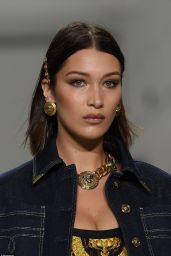 BELLA HADID at Versace Fashion Show at Milan Fashion Week