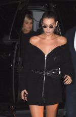 BELLA HADID Leaves Her Hotel in New York 09/10/2017