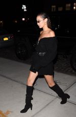 BELLA HADID Leaves Her Hotel in New York 09/10/2017