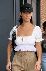 BELLA HADID Leaves Jason Wu Fashion Show in New York 09/08/2017