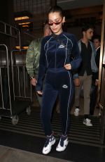 BELLA HADID Out and About in London 09/18/2017