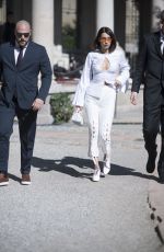 BELLA HADID Out and About in Milan 09/20/2017