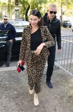 BELLA HADID Out at Milan Fashion Week 09/21/2017