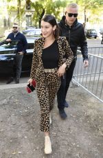 BELLA HADID Out at Milan Fashion Week 09/21/2017