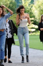 BELLA HADID Out in Milan 09/22/2017