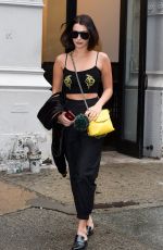 BELLA HADID Out in New York 09/06/2017