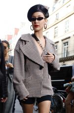 BELLA HADID Out in Paris 09/27/2017