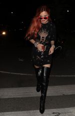 BELLA THORNE Arrives at a Fashion Show at New York Fashion Week 09/07/2017