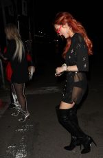 BELLA THORNE Arrives at a Fashion Show at New York Fashion Week 09/07/2017