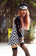 BELLA THORNE Heading to a Studio in Los Angeles 09/19/2017