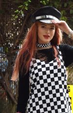 BELLA THORNE Heading to a Studio in Los Angeles 09/19/2017