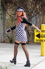 BELLA THORNE Heading to a Studio in Los Angeles 09/19/2017