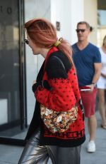 BELLA THORNE Heading to an Appointment in Los Angeles 09/21/2017