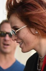 BELLA THORNE Heading to an Appointment in Los Angeles 09/21/2017