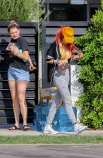 BELLA THORNE in BikiniTop Out in Los Angeles 08/31/2017