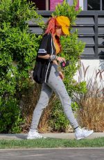 BELLA THORNE in BikiniTop Out in Los Angeles 08/31/2017