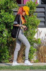 BELLA THORNE in BikiniTop Out in Los Angeles 08/31/2017