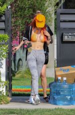 BELLA THORNE in BikiniTop Out in Los Angeles 08/31/2017