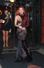 BELLA THORNE Night Out in New York 09/09/2017