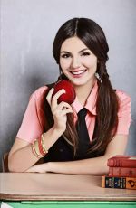 Best from the Past VICTORIA JUSTICE for Schoolgirl Photoshoot, 2012