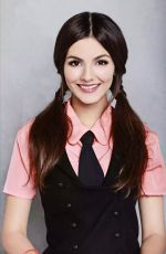 Best from the Past VICTORIA JUSTICE for Schoolgirl Photoshoot, 2012