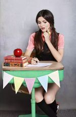 Best from the Past VICTORIA JUSTICE for Schoolgirl Photoshoot, 2012