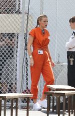 BLAKE LIVELY and ANNA KENDRICK on the Set of A Simple Favor in Toronto 09/13/2017