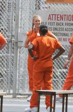 BLAKE LIVELY and ANNA KENDRICK on the Set of A Simple Favor in Toronto 09/13/2017