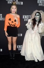 BREC BASSINGER at Knott’s Scary Farm Celebrity Night in Buena Park 09/29/2017
