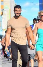 BRITNEY SPEARS Sam Asghari Out at Disneyland 09/09/2017