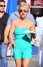 BRITNEY SPEARS Sam Asghari Out at Disneyland 09/09/2017