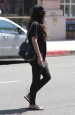 BRITTNY GASTINEAU Out for Iced Coffee in Beverly Hills 08/29/2017