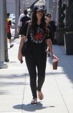 BRITTNY GASTINEAU Out for Iced Coffee in Beverly Hills 08/29/2017