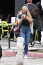 BUSY PHILIPPS at Starbucks in Los Angeles 09/20/2017