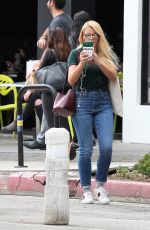BUSY PHILIPPS at Starbucks in Los Angeles 09/20/2017