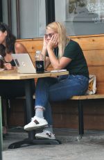 BUSY PHILIPPS at Starbucks in Los Angeles 09/20/2017