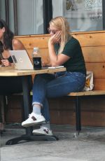 BUSY PHILIPPS at Starbucks in Los Angeles 09/20/2017