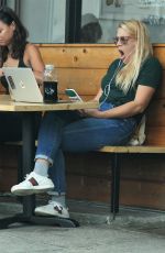 BUSY PHILIPPS at Starbucks in Los Angeles 09/20/2017