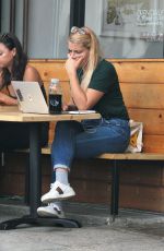 BUSY PHILIPPS at Starbucks in Los Angeles 09/20/2017