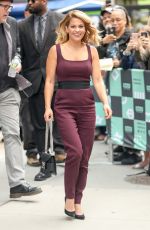 CANDACE CAMERON BURE Leaves AOL Studios in New York 09/18/2017