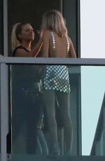 CARA DELEVINGNE on the Set of a Photoshoot in Los Angeles 09/25/2017