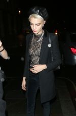 CARA DELEVINGNE Out and About in London 09/19/2017