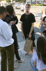 CAROLINE DAUR and SONIA BEN AMMAR at a Flea Market in Hollywood 07/30/2017