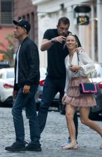 CAROLINE WOZNIACKI Out and About in New York 08/31/2017