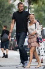CAROLINE WOZNIACKI Out and About in New York 08/31/2017