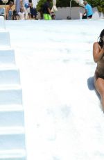CASEY BATCHELOR and FRANKIE ESSEX in Swimsuits at a Pool in Spain 09/18/2017