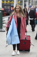 CATHERINE TYLDESLEY at Train Station in Manchester 09/04/2017