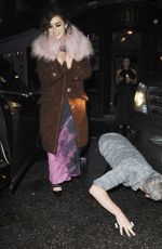 CHARLI XCX at Love Magazine x Miu Miu Party at London Fashion Week 09/18/2017